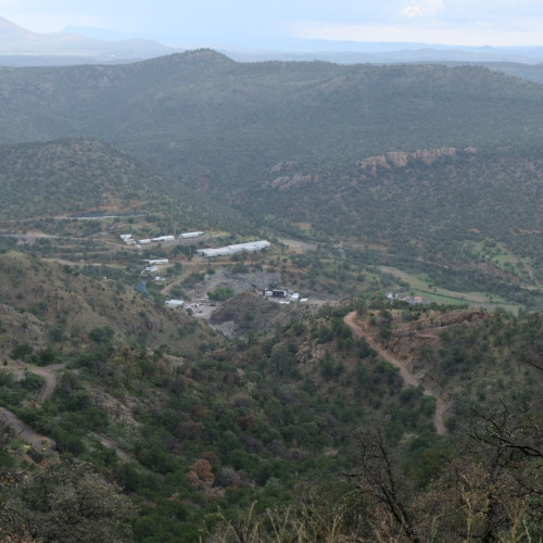 Cusi offices and Promontorio Mine 