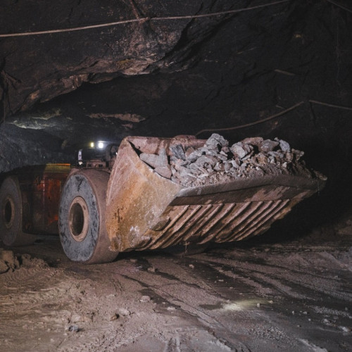 Scoop Loading Ore at La Negra Mine