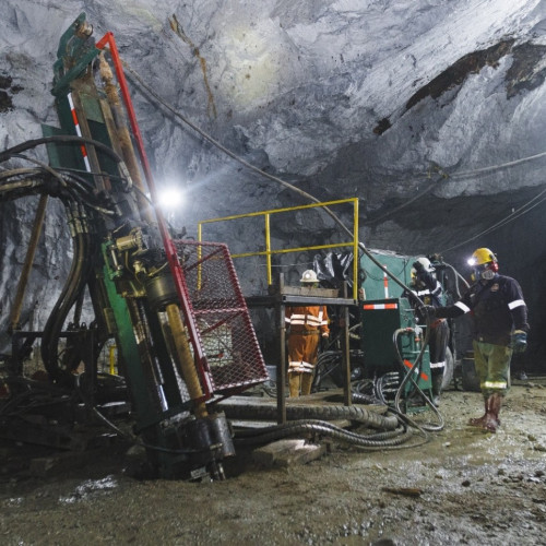 Underground Exploration Drilling of Mega Banco Target